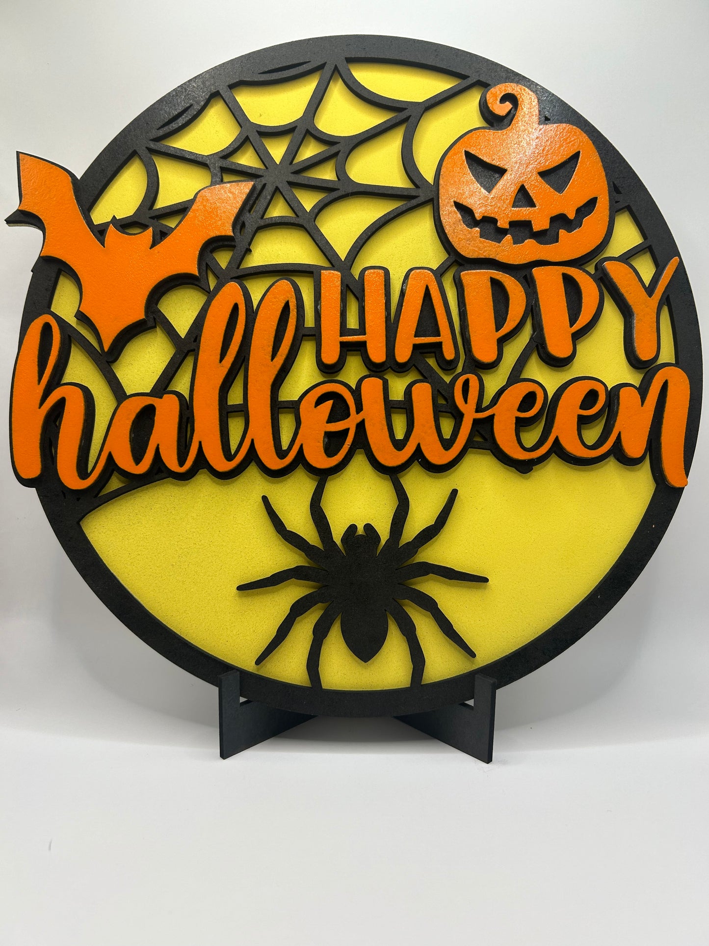 Happy Halloween Sign Door Hanger