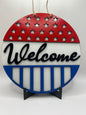 Patriotic Welcome Sign