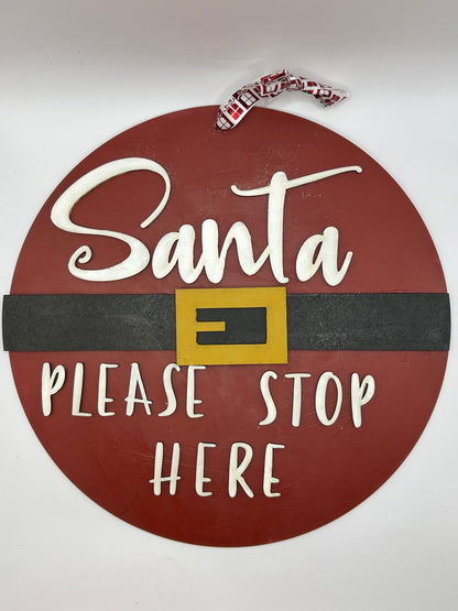 Christmas Door Hanger Signs